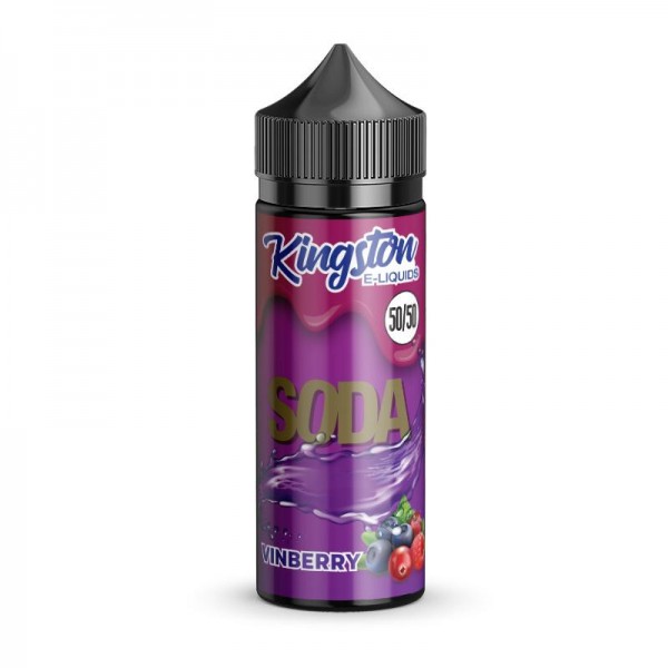 VINEBERRY FIZZ E LIQUID KINGSTON 50/50 SODA 100ML ...