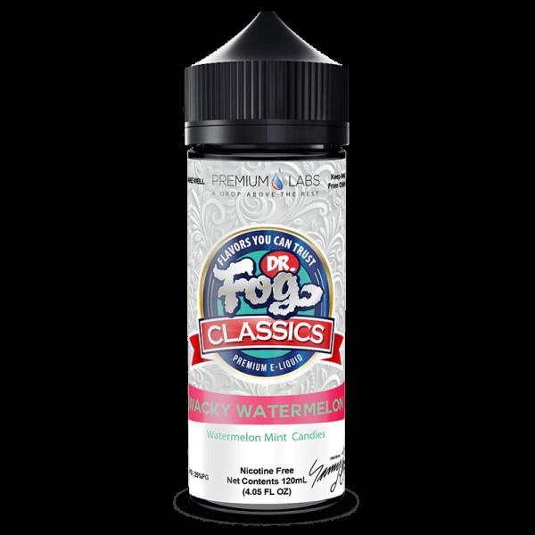 WACKY WATERMELON CLASSICS E LIQUID BY DR FOG 100ML...