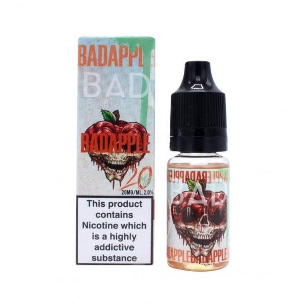 BAD APPLE NICOTINE SALT E-LIQUID BY BAD DRIP SALTS