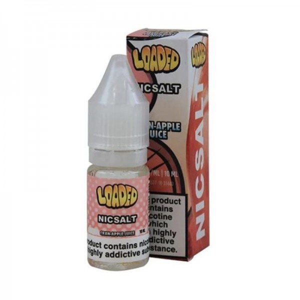 CRAN APPLE JUICE NICOTINE SALT E-LIQUID BY LOADED NICSALT