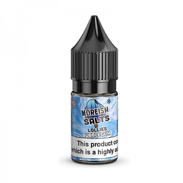 BUBBLEGUM LOLLIES NICOTINE SALT E-LIQUID BY MOREIS...