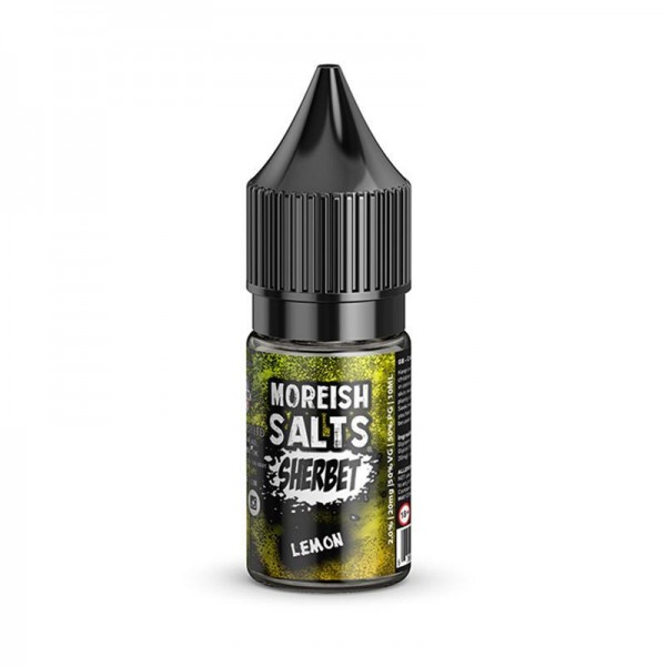 LEMON SHERBET NICOTINE SALT E-LIQUID BY MOREISH SA...