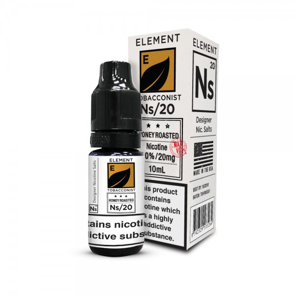 HONEY ROAST TOBACCO NICOTINE SALT E-LIQUID BY NS20...