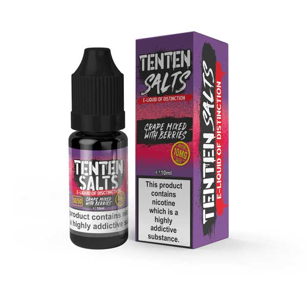 GRAPE MIXED WITH BERRIES NICOTINE SALT E-LIQUID BY...