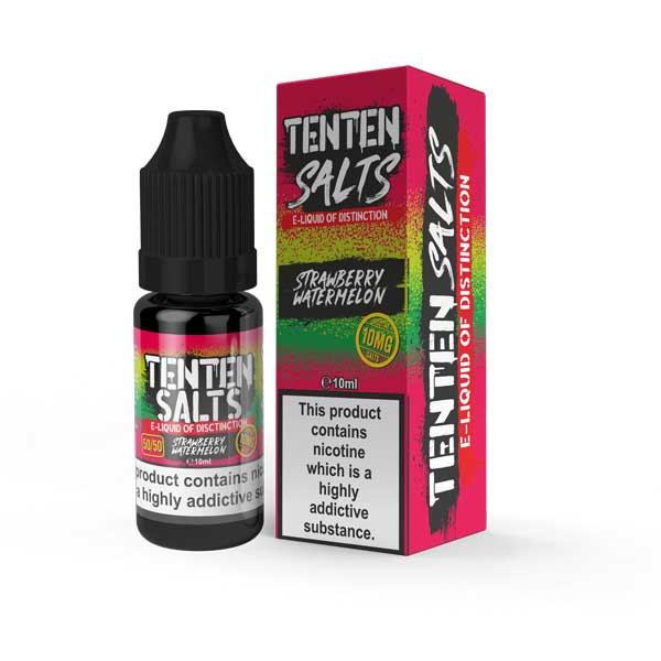 STRAWBERRY WATERMELON NICOTINE SALT E-LIQUID BY TE...
