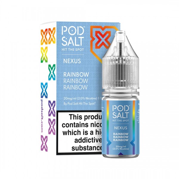 RAINBOW NICOTINE SALT E-LIQUID BY NEXUS SALTS