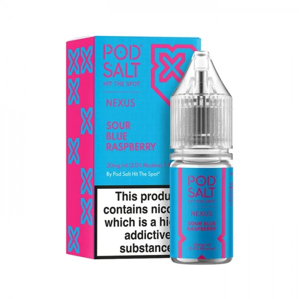 SOUR BLUE RASPBERRY NICOTINE SALT E-LIQUID BY NEXU...