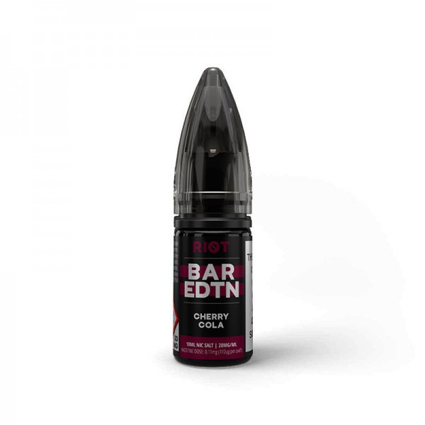 CHERRY COLA RIOT BAR EDTN NICOTINE SALT E-LIQUID B...