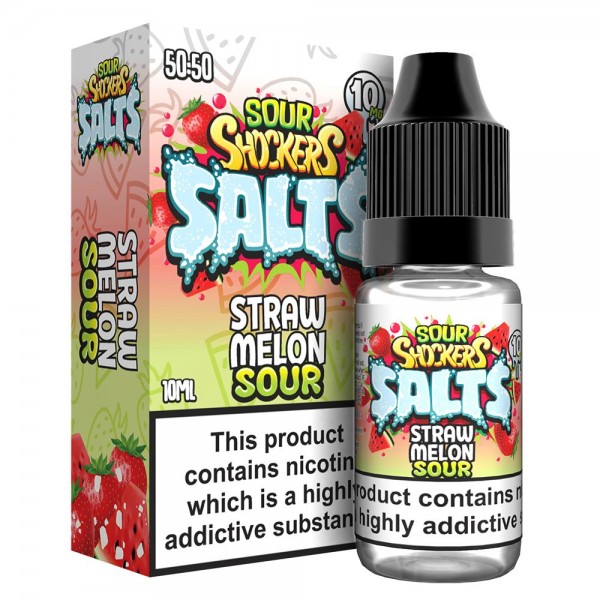 STRAW MELON SOURS NICOTINE SALT E-LIQUID BY SOUR S...