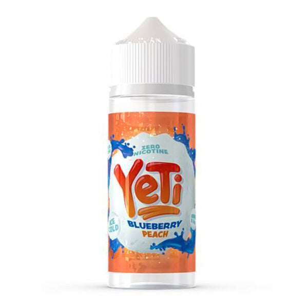 BLUEBERRY PEACH E LIQUID BY YETI E LIQUIDS 100ML 7...