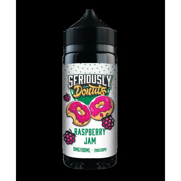 RASPBERRY JAM E-LIQUID BY SERIOUSLY DONUTS / DOOZY...