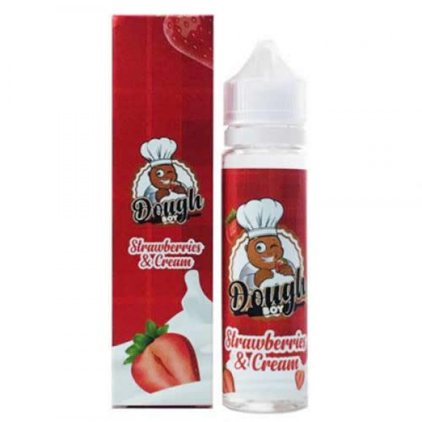 STRAWBERRIES & CREAM E LIQUID BY DOUGH BOY 50M...