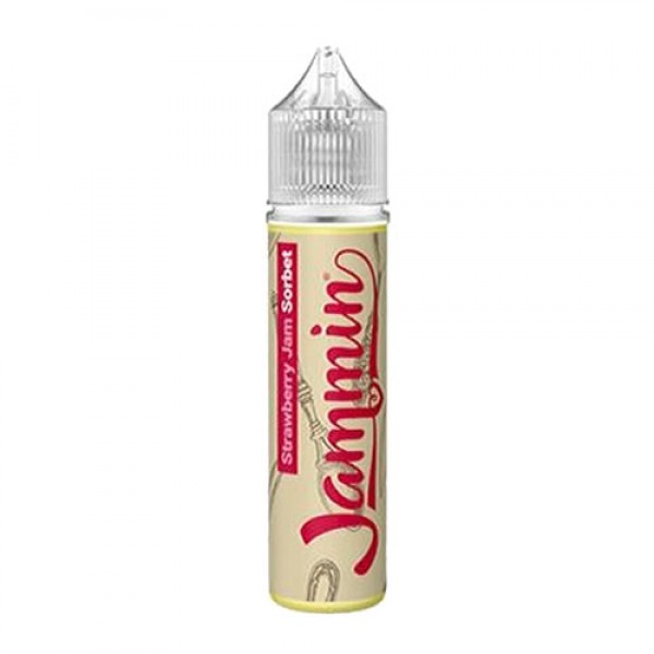 STRAWBERRY JAM SORBET E LIQUID BY JAMMIN VAPE CO 5...