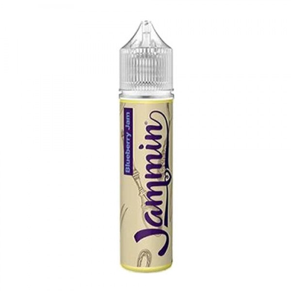 BLUEBERRY JAM E LIQUID BY JAMMIN VAPE CO 50ML 70VG