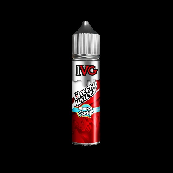 CHERRY WAVES E LIQUID BY I VG MENTHOL RANGE 50ML 70VG