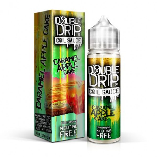 CARAMEL APPLE CAKE E LIQUID BY DOUBLE DRIP 50ML 80...