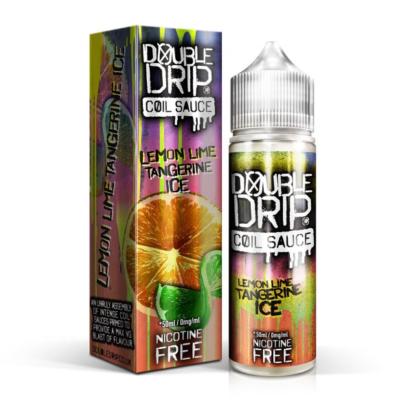 LEMON LIME TANGERINE ICE E LIQUID BY DOUBLE DRIP 5...