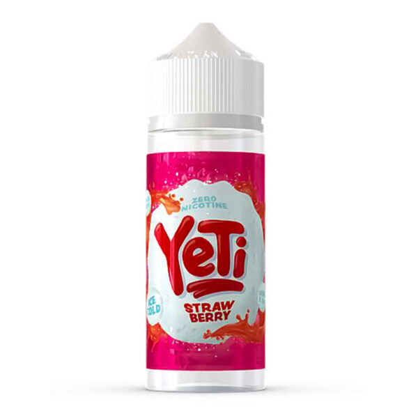 STRAWBERRY BY YETI E LIQUIDS 100ML 70VG