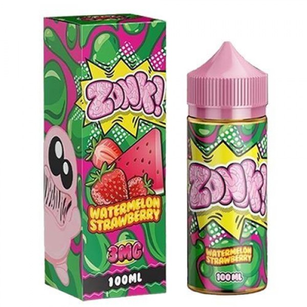 WATERMELON STRAWBERRY E LIQUID BY JUICE MAN 100ML ...