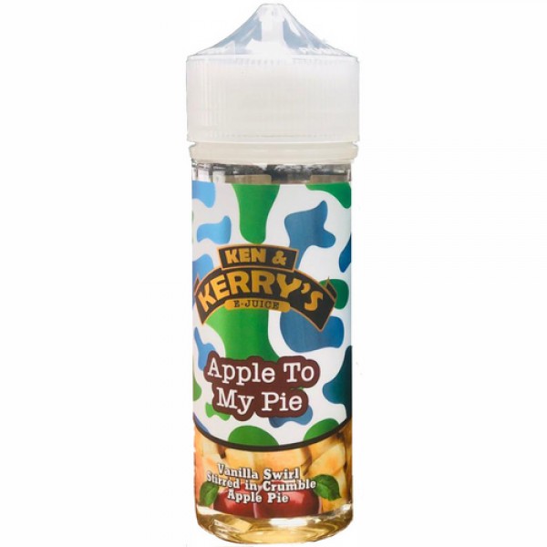 APPLE TO MY PIE E LIQUID BY KEN & KERRYS 100ML 60VG