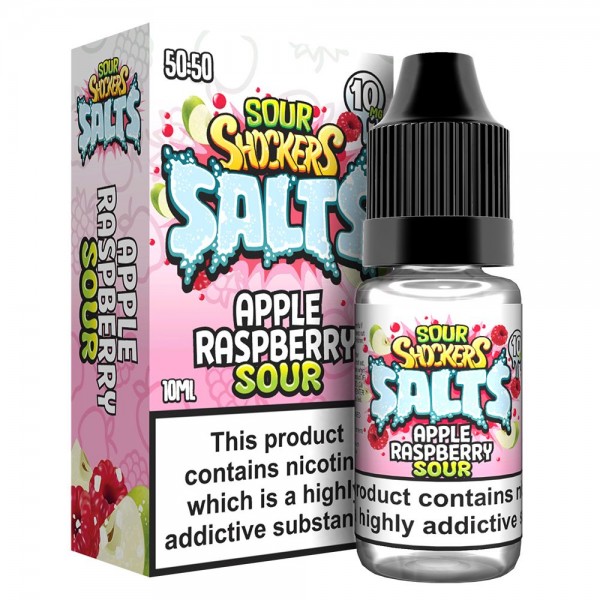 APPLE RASPBERRY SOURS NICOTINE SALT E-LIQUID BY SO...