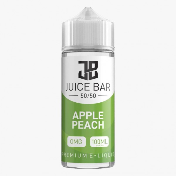 APPLE PEACH E LIQUID BY JUICE BAR 100ML 50VG