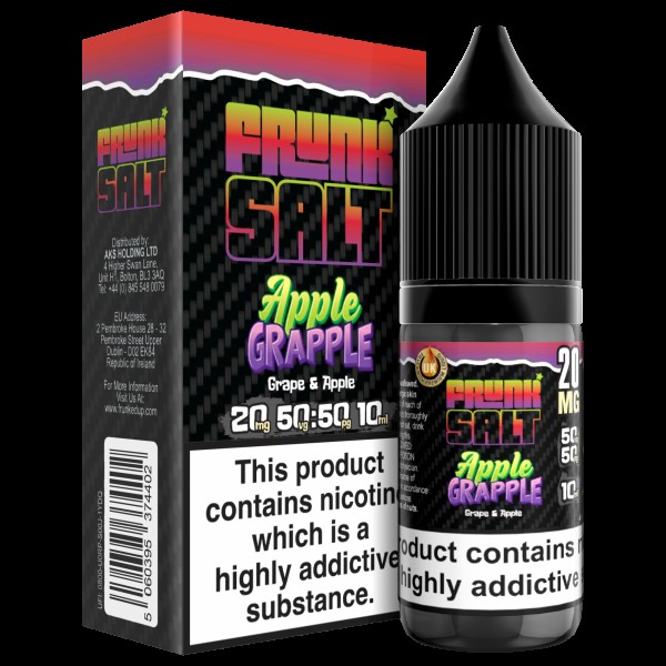 APPLE GRAPPLE NICOTINE SALT BY FRUNK SALT 10ML 50VG