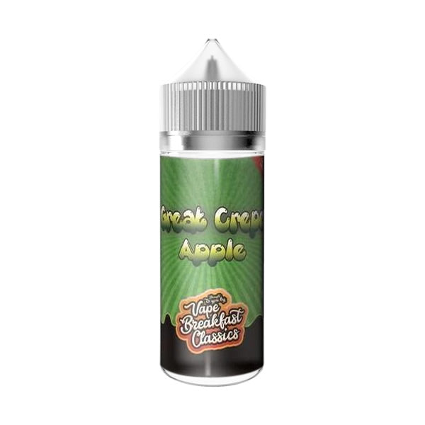 APPLE GREAT CREPE E LIQUID BY VAPE BREAKFAST CLASS...
