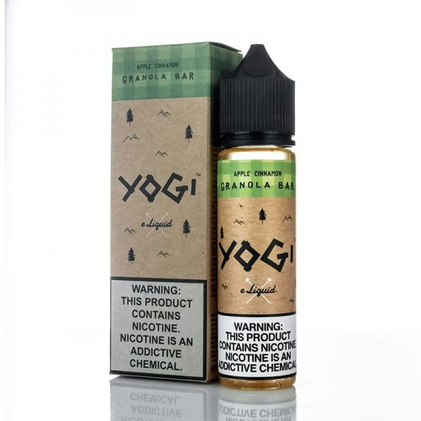 APPLE CINNAMON E LIQUID BY YOGI GRANOLA BAR 50ML 7...