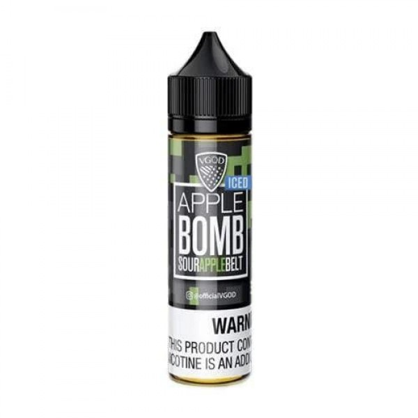 APPLE BOMB ICED E LIQUID BY VGOD 50ML 70VG