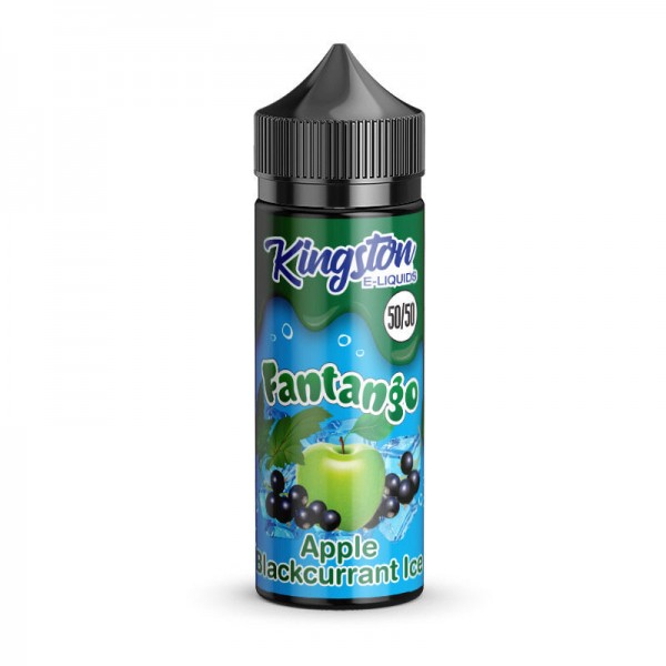 APPLE BLACKCURRANT ICE E LIQUID KINGSTON 50/50 FANTANGO 100ML 50VG