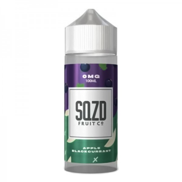 APPLE BLACKCURRANT E LIQUID BY SQZD FRUIT CO 100ML 70VG