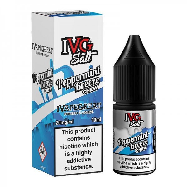 PEPPERMINT BREEZE CHEW NICOTINE SALT E-LIQUID BY I...