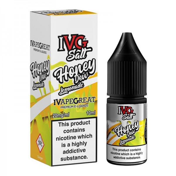 HONEYDEW LEMONADE NICOTINE SALT E-LIQUID BY I VG SALT