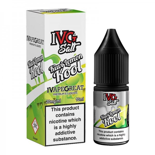 KIWI LEMON KOOL NIC SALT E-LIQUID BY I VG