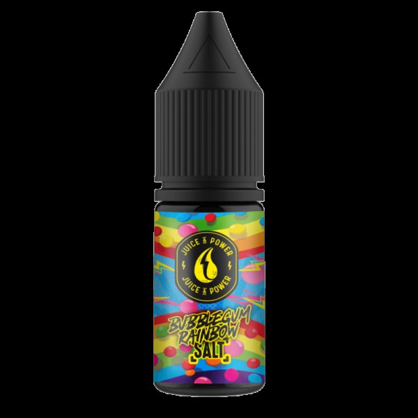 BUBBLEGUM RAINBOW NICOTINE SALT E-LIQUID BY JUICE N POWER