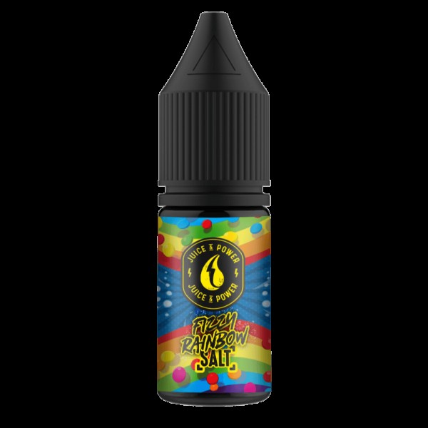 FIZZY RAINBOW NICOTINE SALT E-LIQUID BY JUICE N PO...