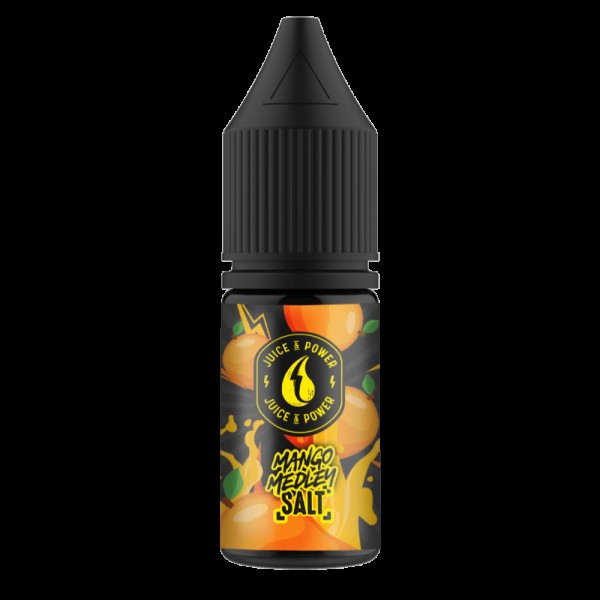 MANGO MEDLEY NICOTINE SALT E-LIQUID BY JUICE N POW...