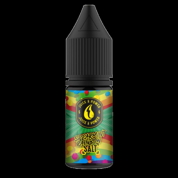 SPEARMINT RAINBOW NICOTINE SALT E-LIQUID BY JUICE ...