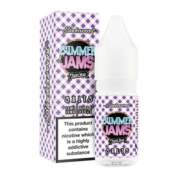 SUMMER JAM BLACKCURRANT NICOTINE SALT E-LIQUID BY ...