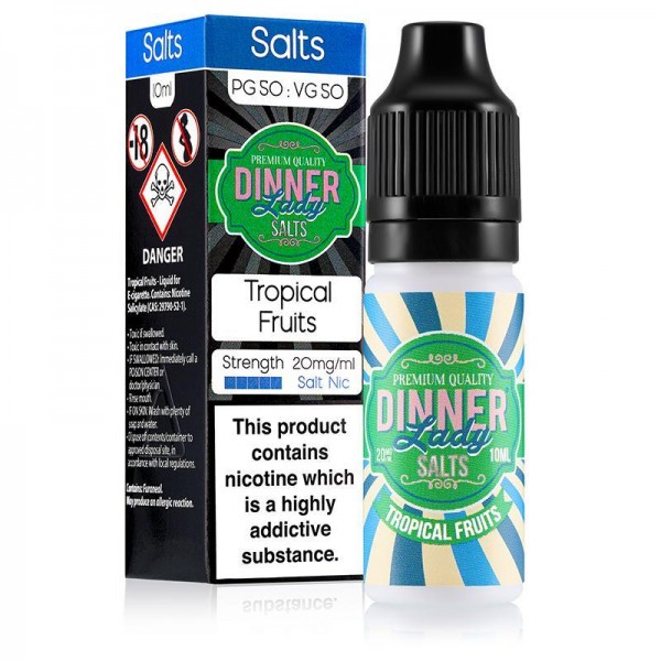 TROPICAL FRUIT NICOTINE SALT E-LIQUID BY DINNER LA...