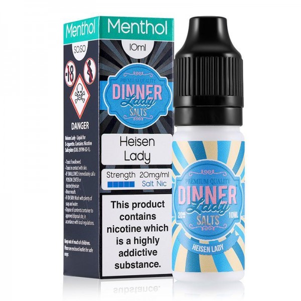 HEISEN LADY NICOTINE SALT E-LIQUID BY DINNER LADY ...