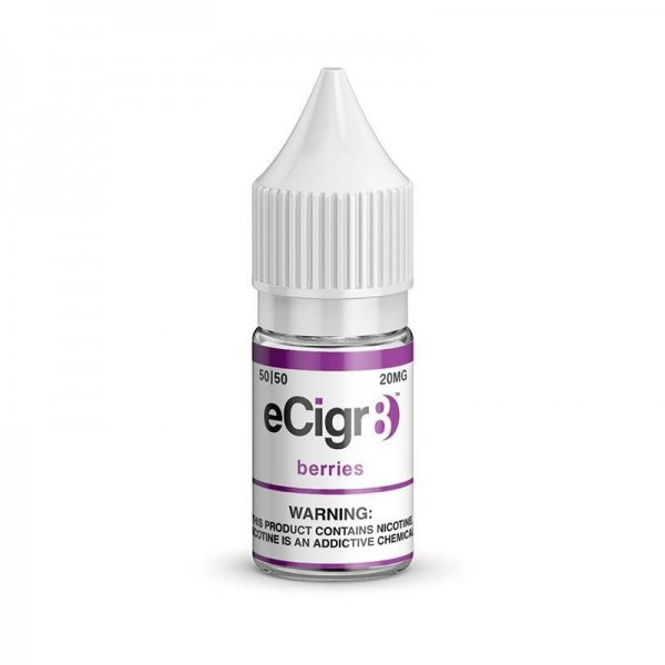 BERRIES NICOTINE SALT E-LIQUID BY ECIGR8 Nic Salts...