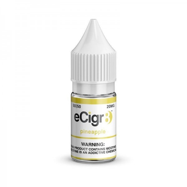 PINEAPPLE NICOTINE SALT E-LIQUID BY ECIGR8 Nic Salts, Brand_ECIGR8 Salts