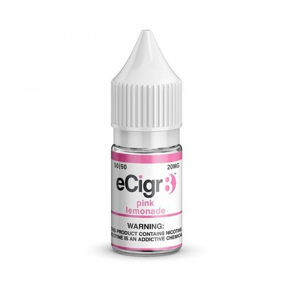 PINK LEMONADE NICOTINE SALT E-LIQUID BY ECIGR8 Nic...