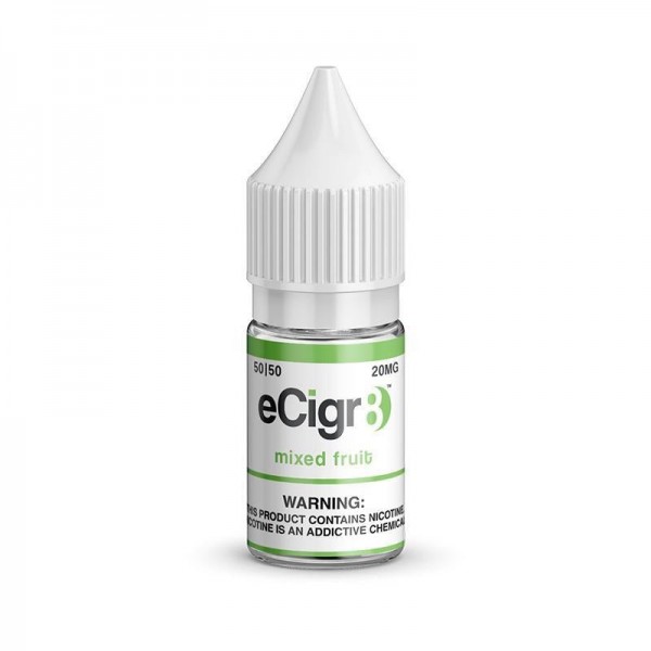 MIXED FRUIT NICOTINE SALT E-LIQUID BY ECIGR8 Nic S...