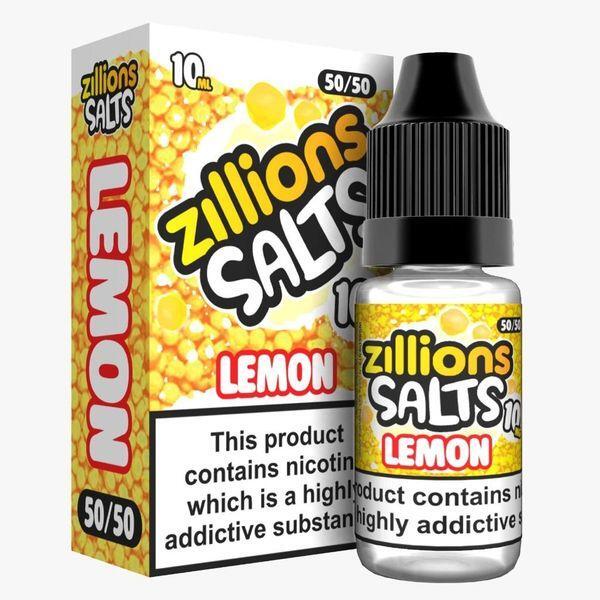 LEMON ZILLIONS NICOTINE SALT E-LIQUID BY ZILLIONS SALTS