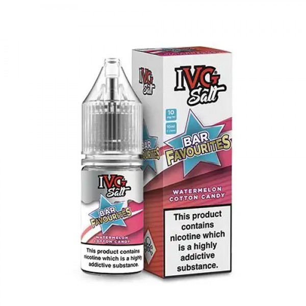 WATERMELON COTTON CANDY NICOTINE SALT E-LIQUID BY ...