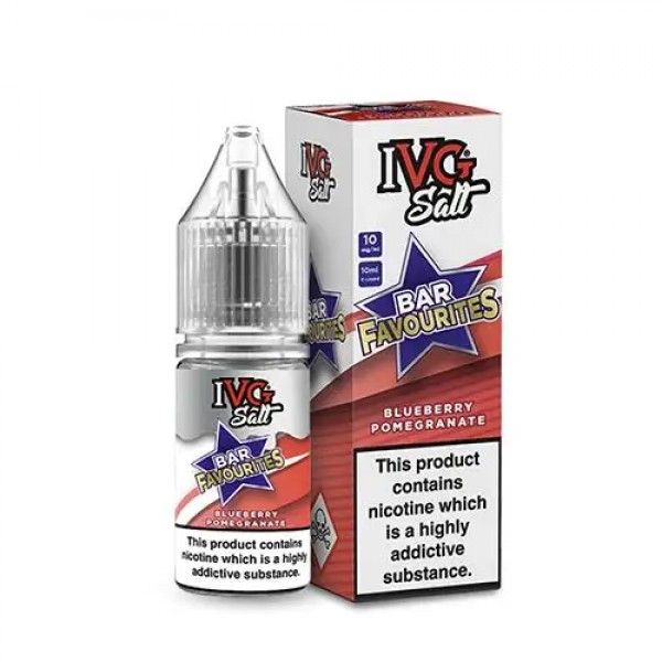 BLUEBERRY POMEGRANATE NICOTINE SALT E-LIQUID BY IV...