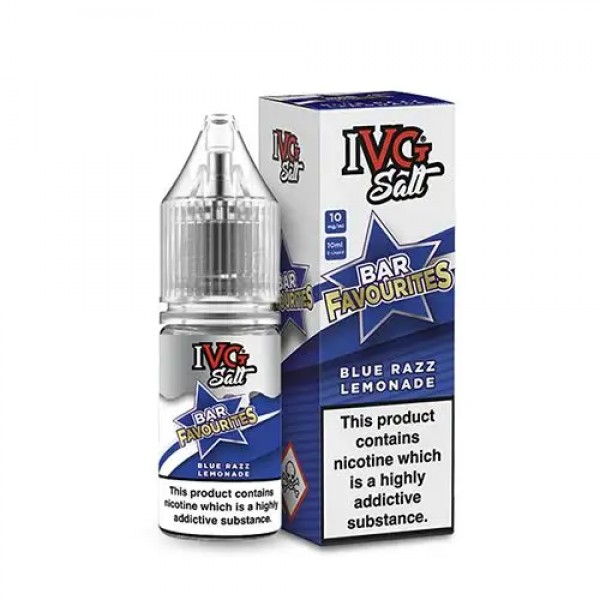 BLUE RAZZ LEMONADE NICOTINE SALT E-LIQUID BY IVG S...